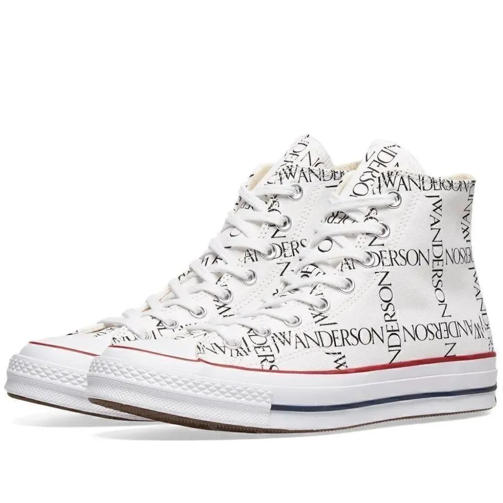 Converse Chuck 70 Hi Grid JW Anderson White Black Insign Mens 160808C 13 US 48